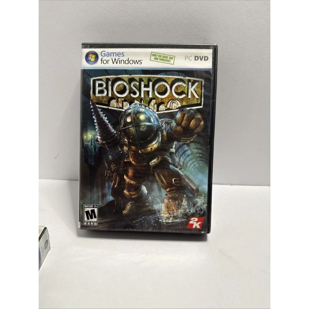 BioShock (PC, 2007) with Slipcover Complete in Box CIB